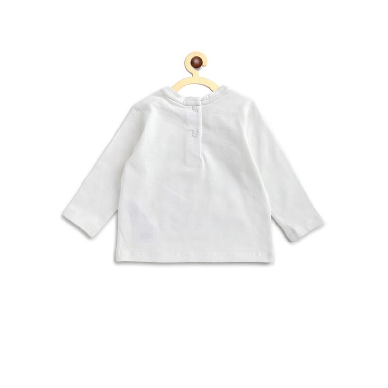 Knitted T-Shirt With Print image number null